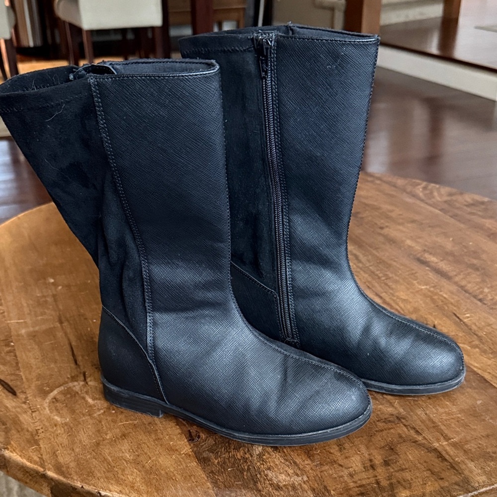 Old Navy Black Kids Boots